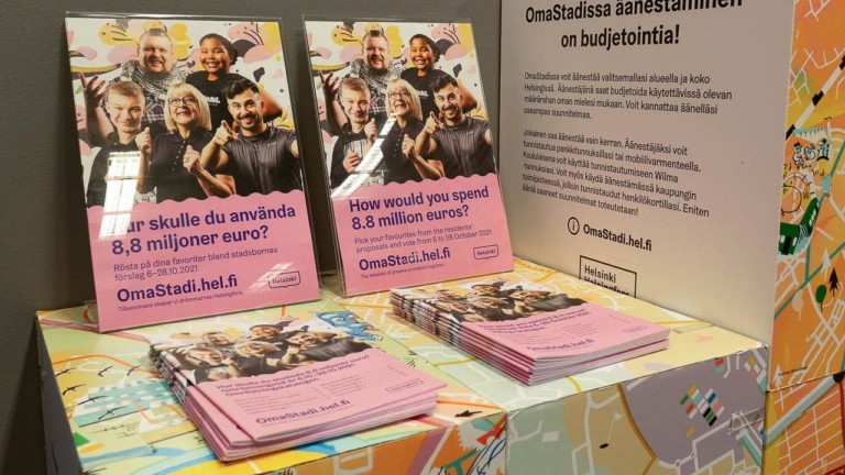 OmaStadi-äänestys jatkui torstaihin 28.10. saakka