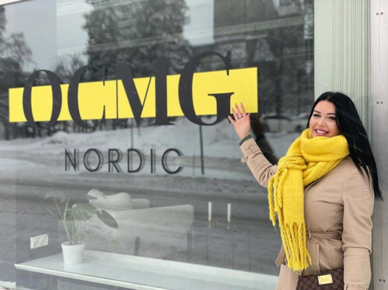 Haastattelussa vaikuttajamarkkinointiin keskittyvän OCMG Nordicin toimitusjohtaja ja perustajaosakas, Janika Tommila