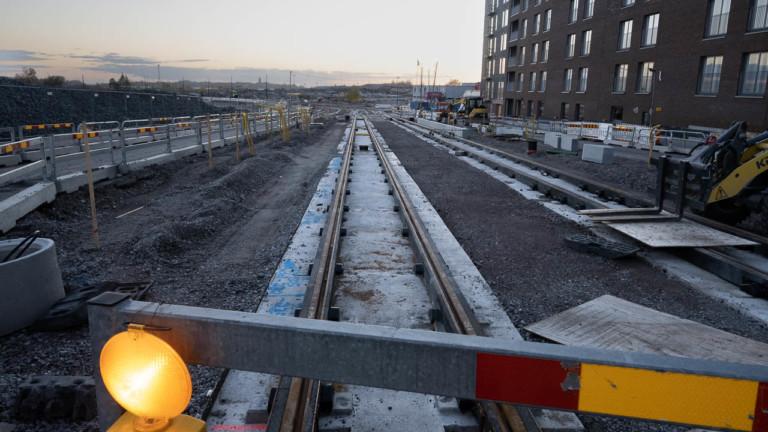 Kruuniksessa voi jo melkein kuulla raitiovaunujen äänet