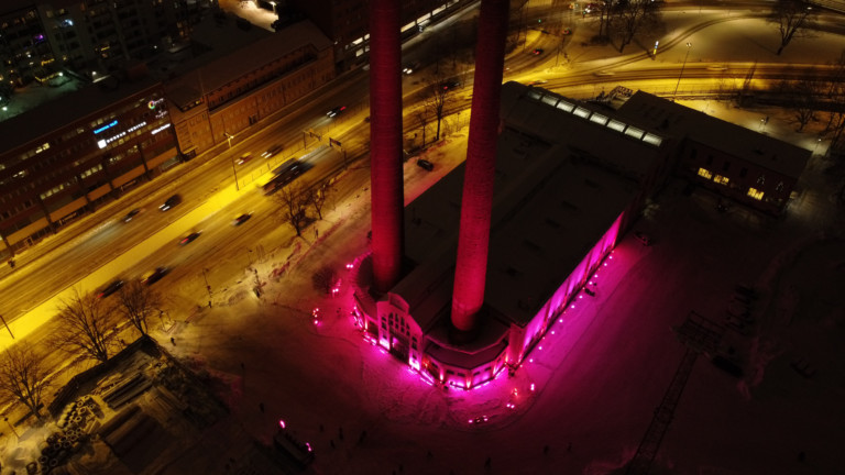 Lux valaisee talvisen Helsingin tammikuussa