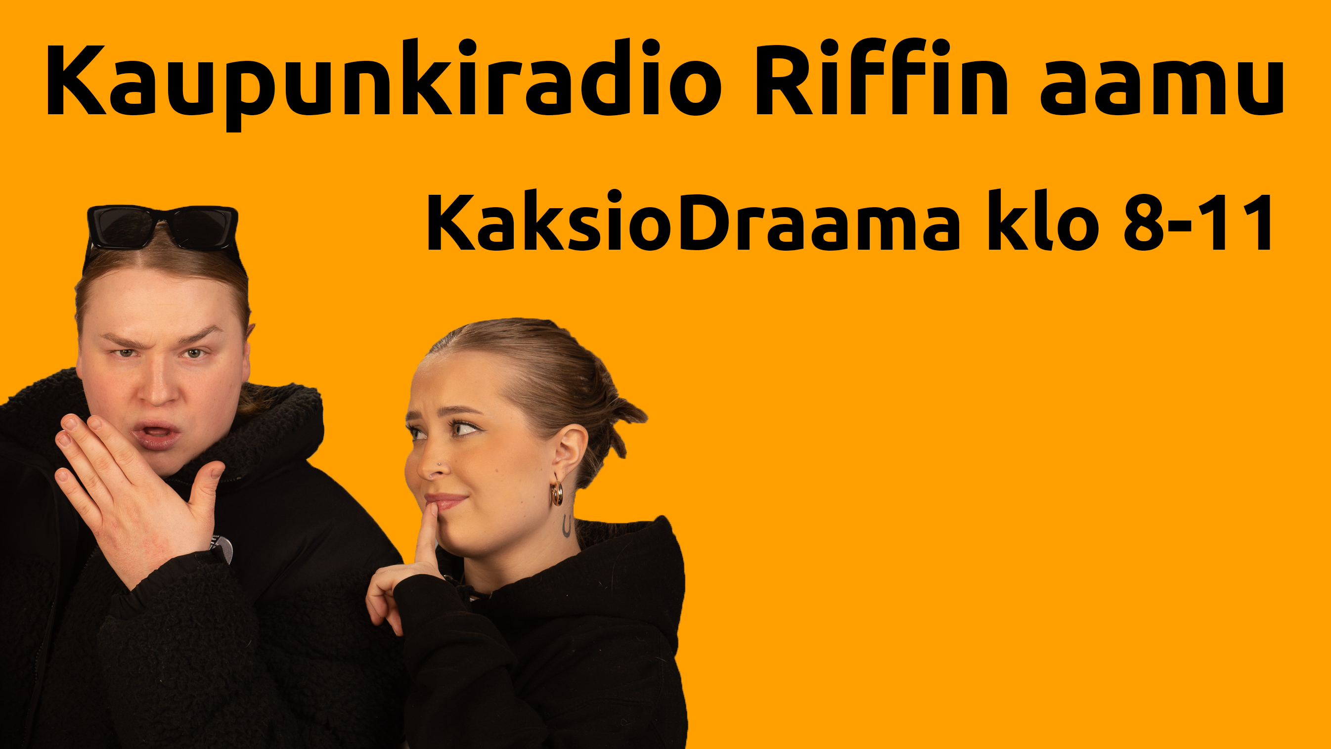 Kaupunkiradio Riffin aamu 8-11 – KaksioDraama | Kaupunkikanava