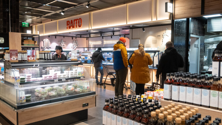 Sushi tuli Järvenpäästä Helsinkiin
