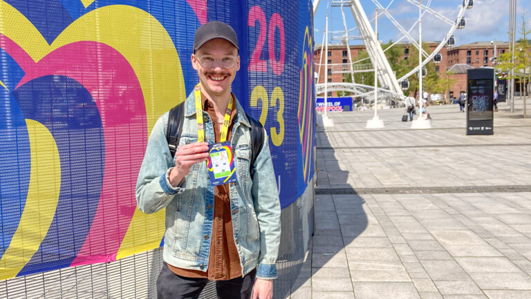 Iiro Myllymäki – euroviisufani unelmatyössään