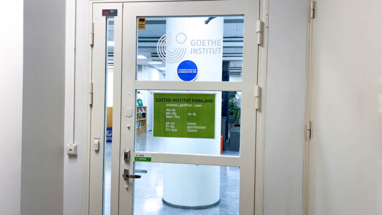 Goethe-Institut Suomen kirjasto lopettaa toimintansa 12.12.2024