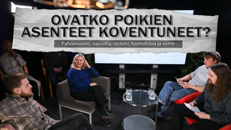 Ovatko poikien asenteet koventuneet?