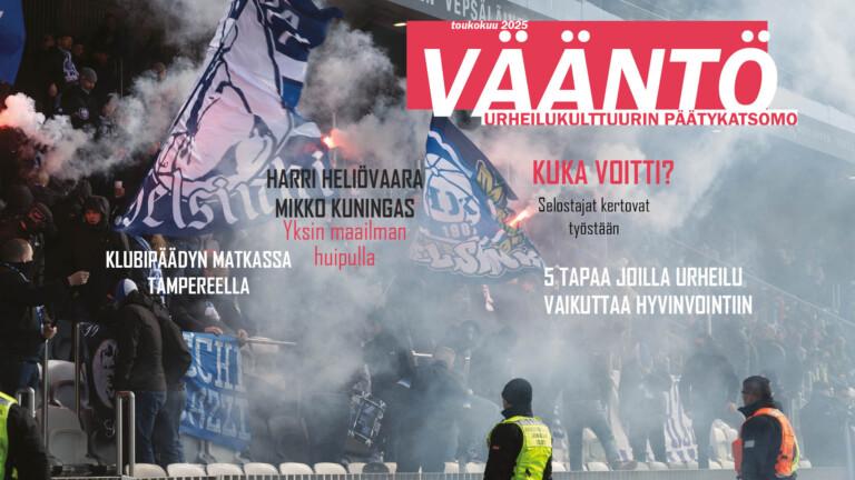Urheilun aikakauslehti Vääntö on julkaistu!