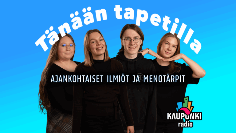 Kaupunkiradion viikonloppu: Tänään Tapetilla