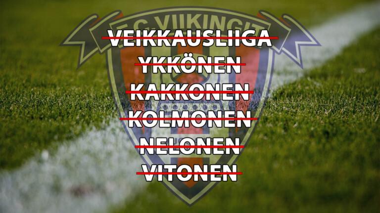 Mihin katosi FC Viikingit?